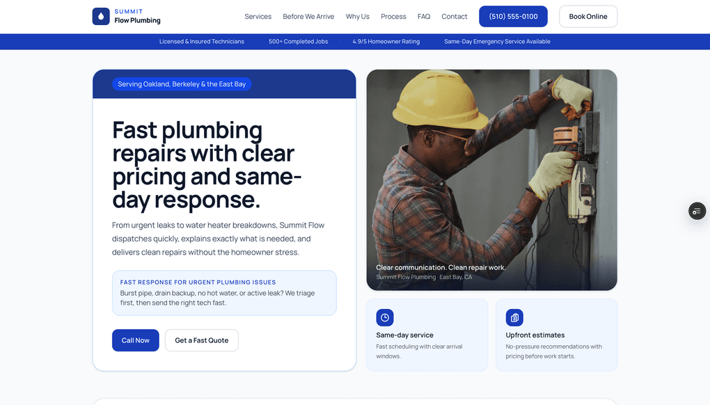 Home Service Demo Sites screenshot 2